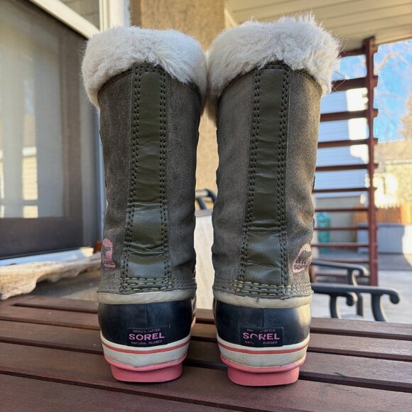 Sorel YOOT PAC Nylon Youth Waterproof Boot - Picture 4 of 8